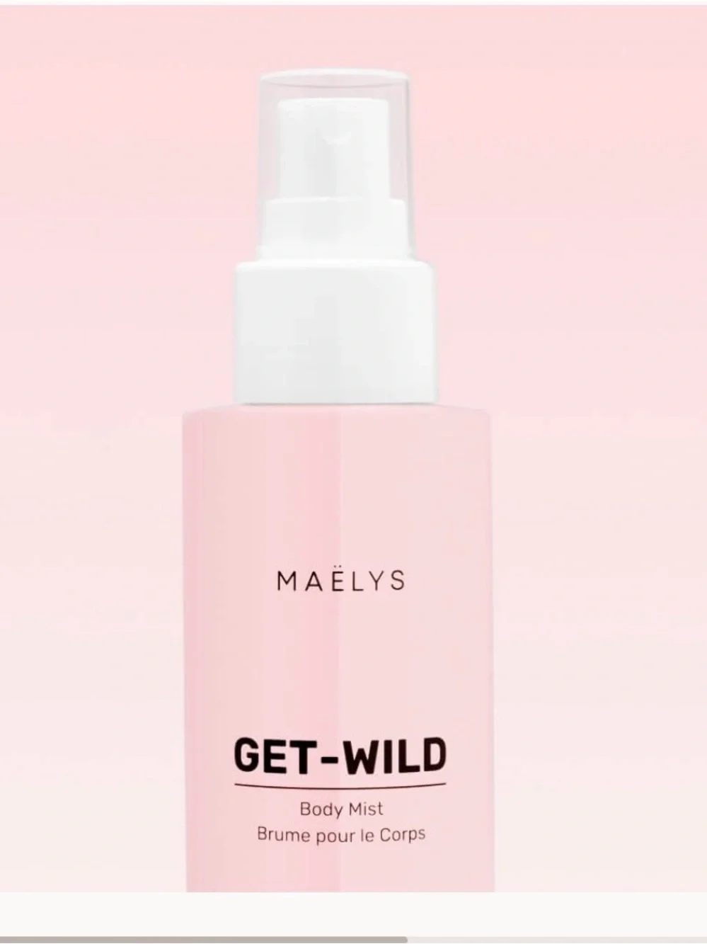 MAËLYS Get-Wild Pink‎ Body Mist